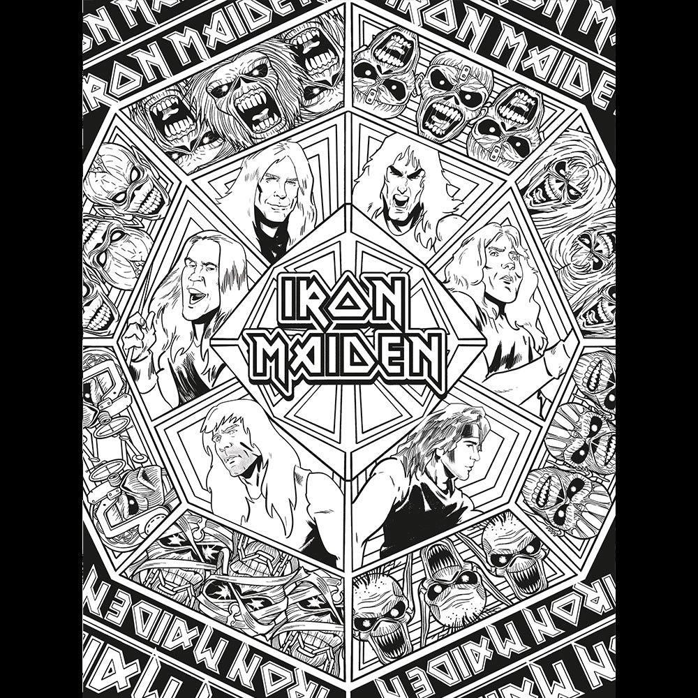 Iron Maiden: The Official Coloring Book