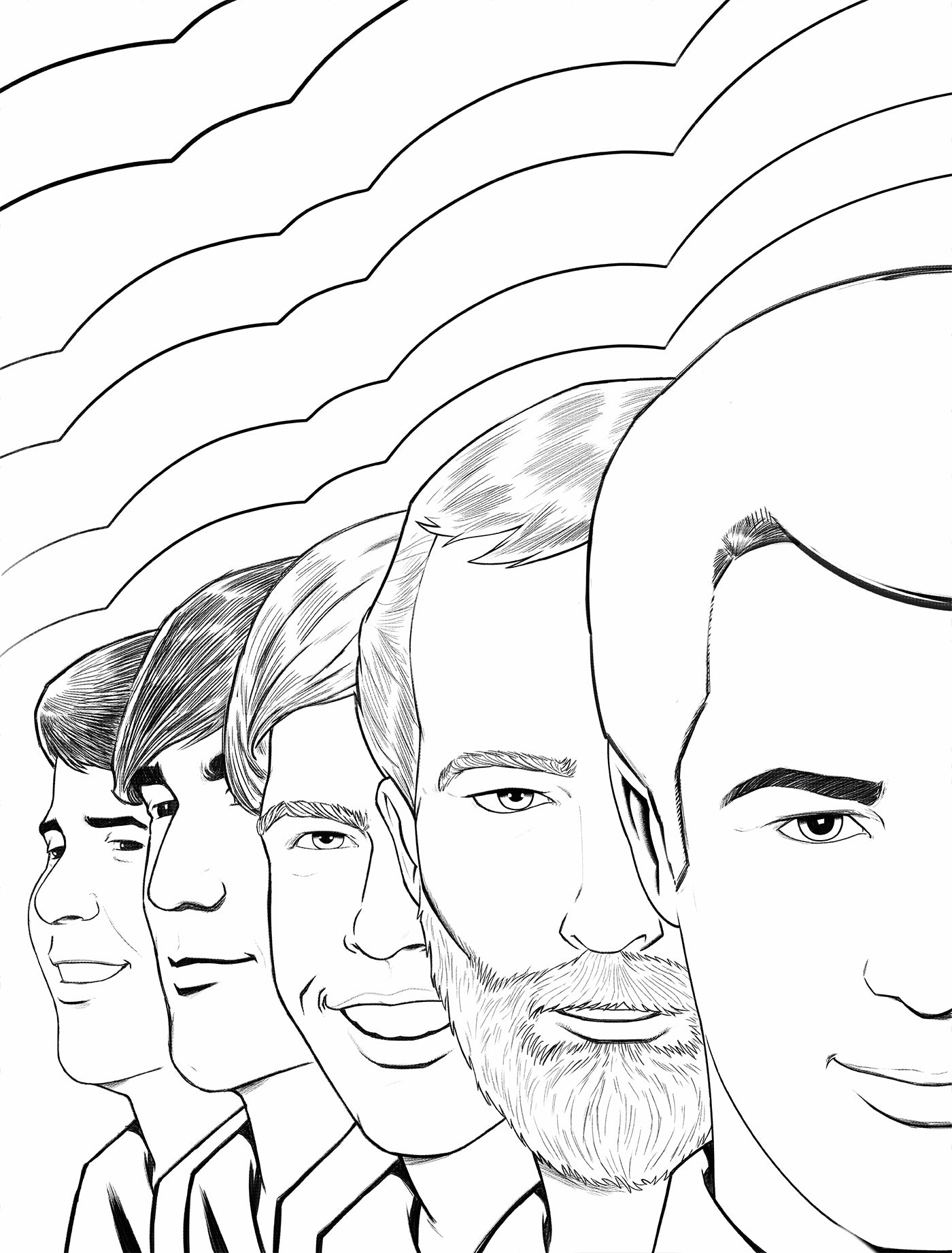 The Beach Boys Official Coloring Book