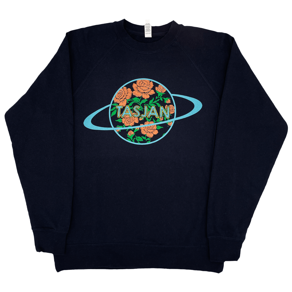 Space Floral Navy Sweatshirt