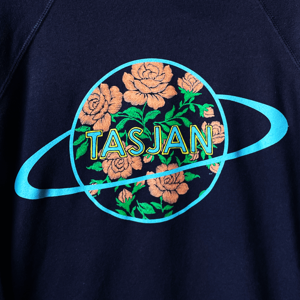 Space Floral Navy Sweatshirt