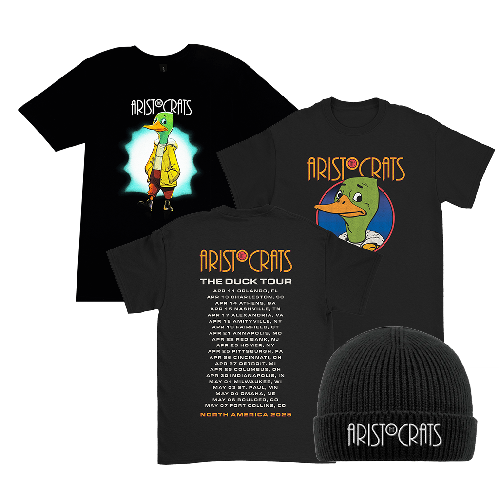 Duck T-Shirt + Logo Beanie