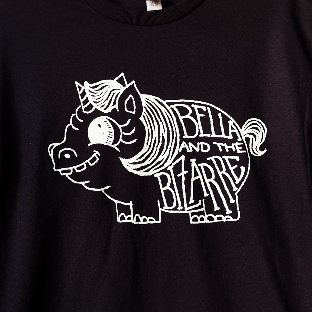 Hippo Black T-Shirt