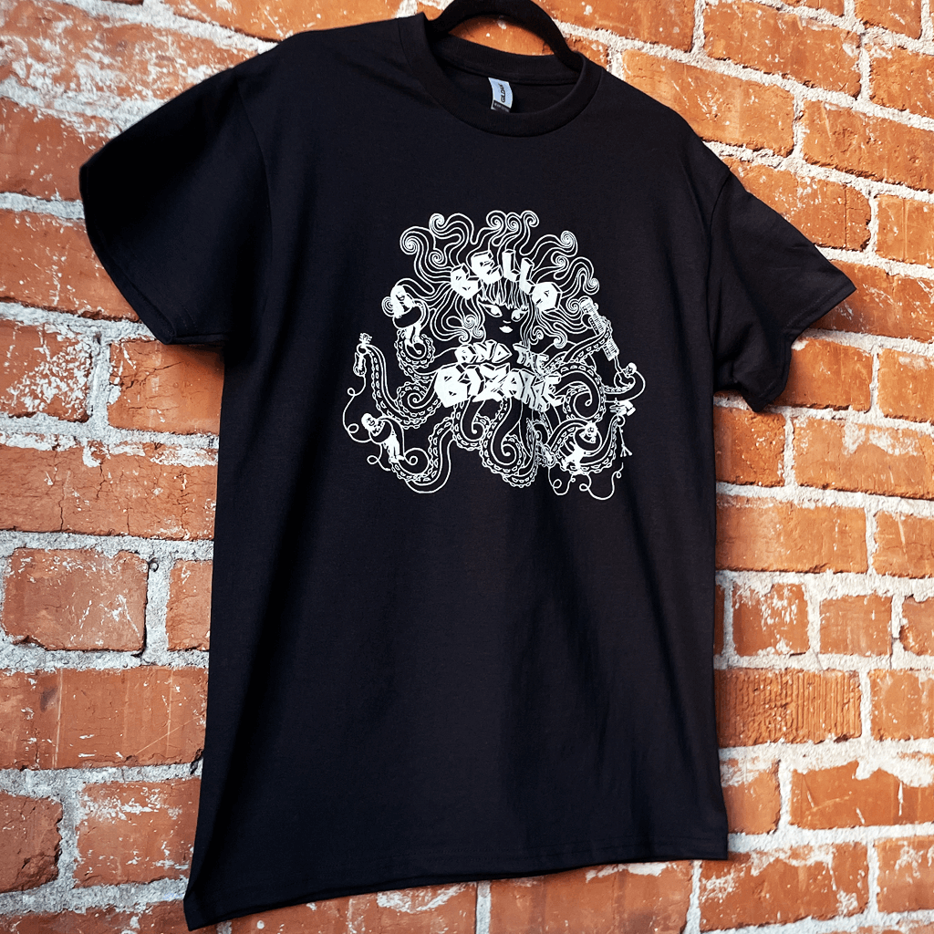 Octopus Black T-Shirt