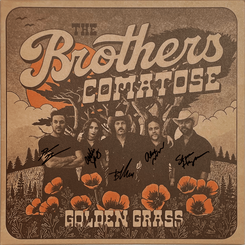 Golden Grass - Signed 12" Black Vinyl