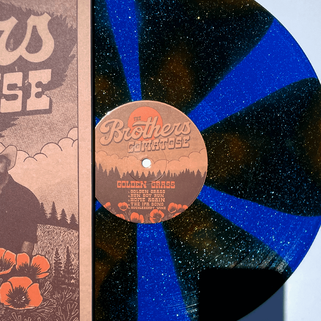 Golden Grass - Signed 12" Black Vinyl