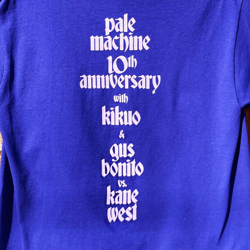 Pale Machine 10th Anniversary Tour T-Shirt
