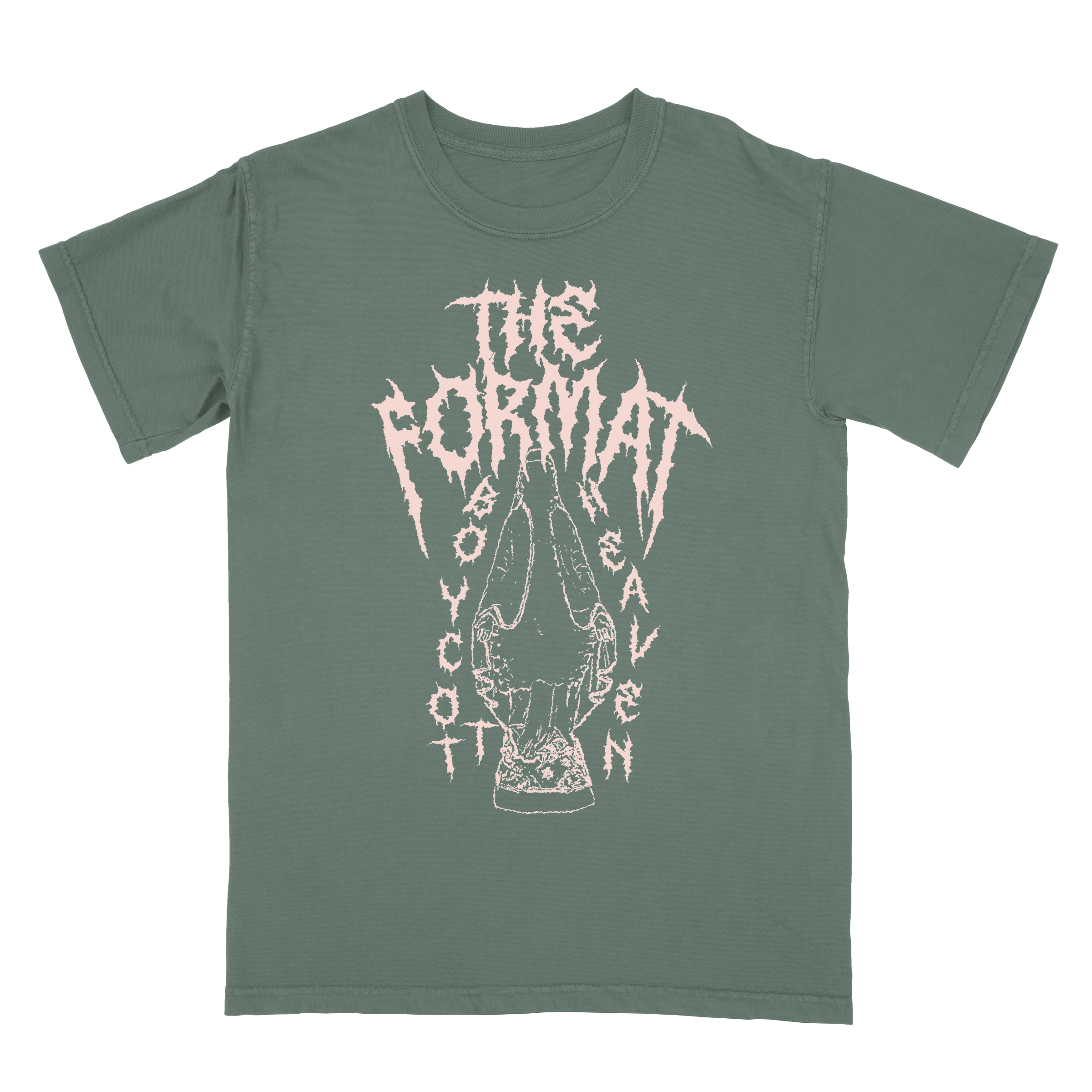 "Metal" Light Green T-Shirt