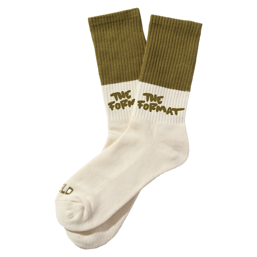 "The Format" Weld Color Block Crew Socks