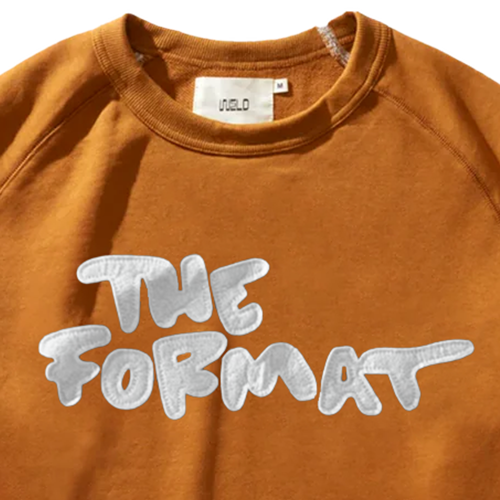 Weld Rust Sewn Logo Sweatshirt