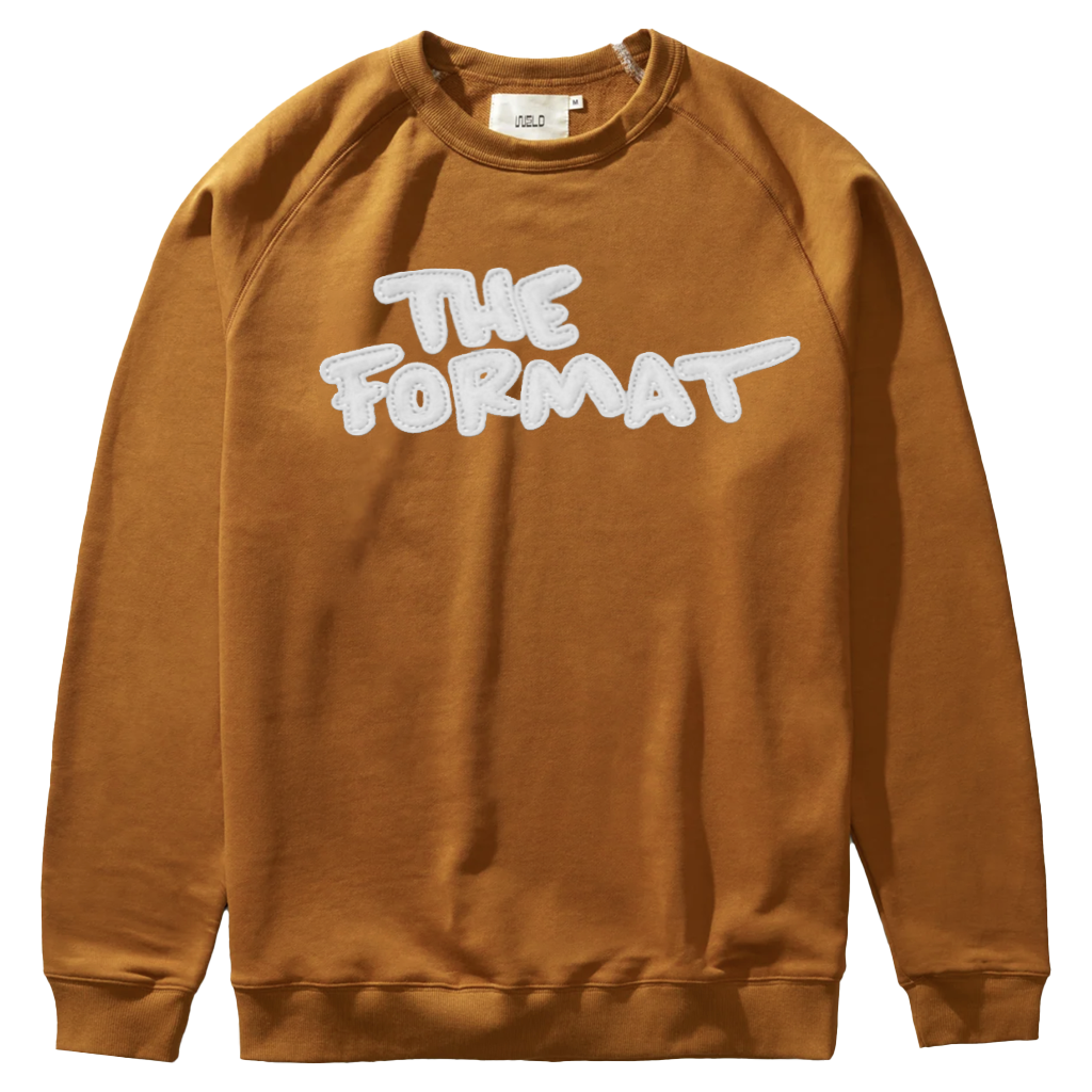 Weld Rust Sewn Logo Sweatshirt
