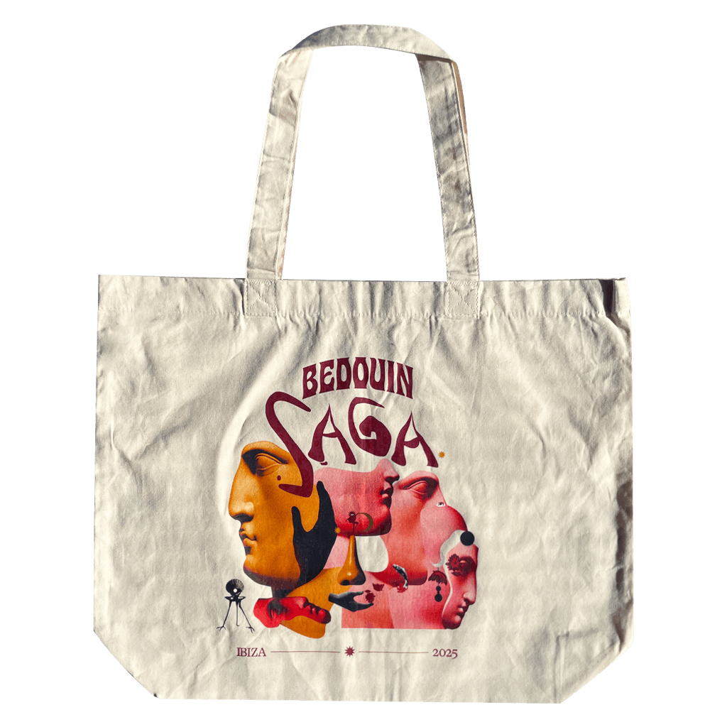 SAGA Ibiza 2025 Tote Bag (Red)