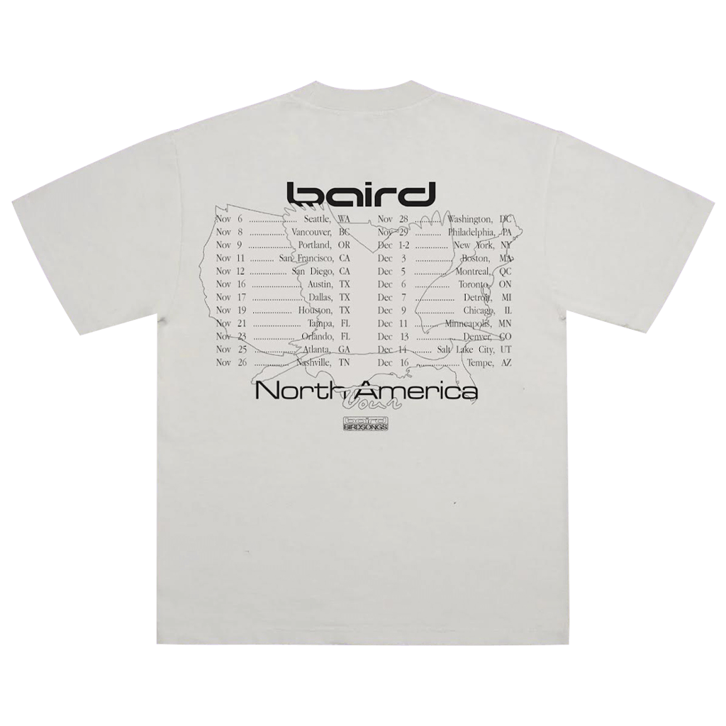Baird North America Tour T-shirt