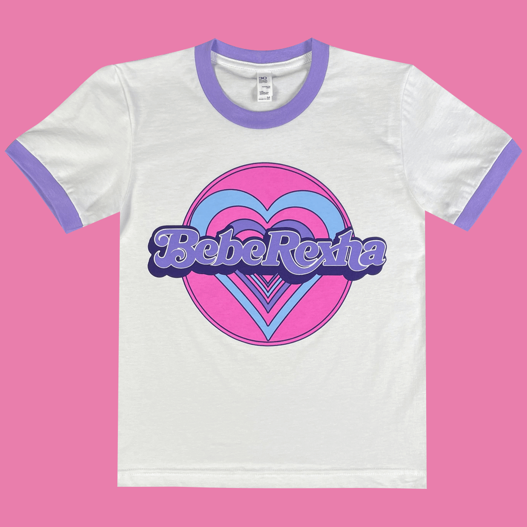 Heart Custom Ringer Baby Tee