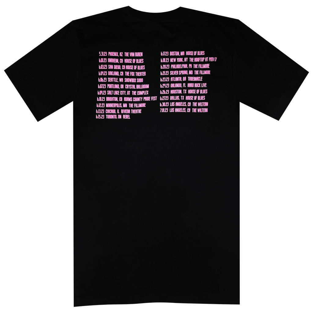 Best F*n Night Tour Black T-Shirt