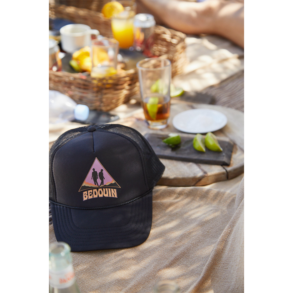 Bedouin Black Trucker Hat