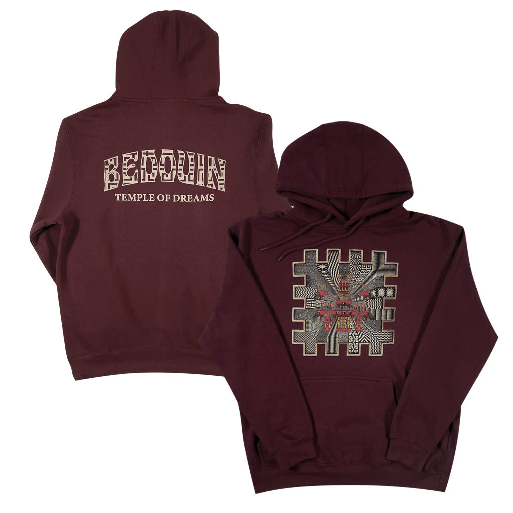 Temple of Dreams Limited Edition Maroon Hoodie