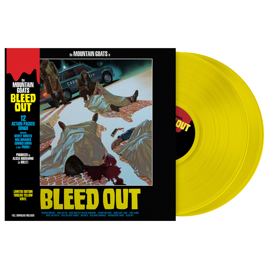 Bleed Out Double LP Tuscan Yellow Vinyl