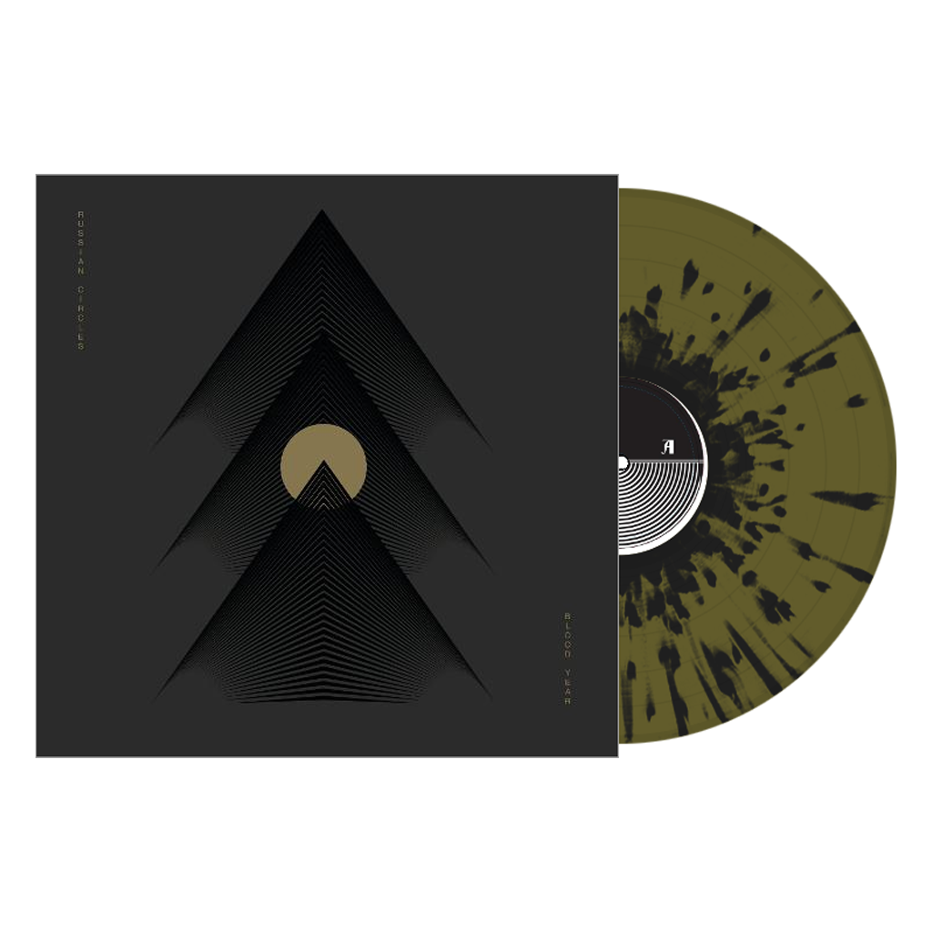 Blood Year Transparent Seaweed/Black Splatter 12" Vinyl