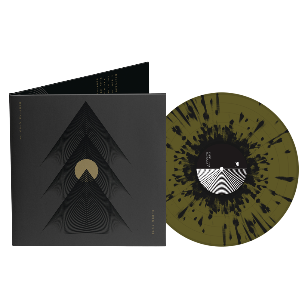 Blood Year Transparent Seaweed/Black Splatter 12" Vinyl