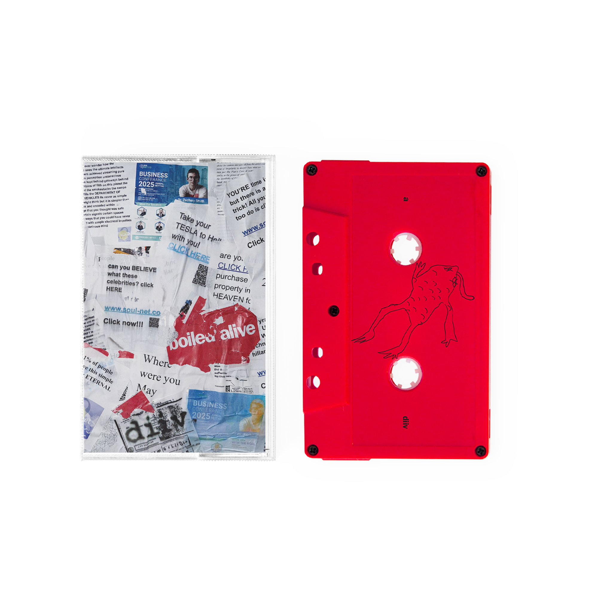 Boiled Alive Cassette Tape