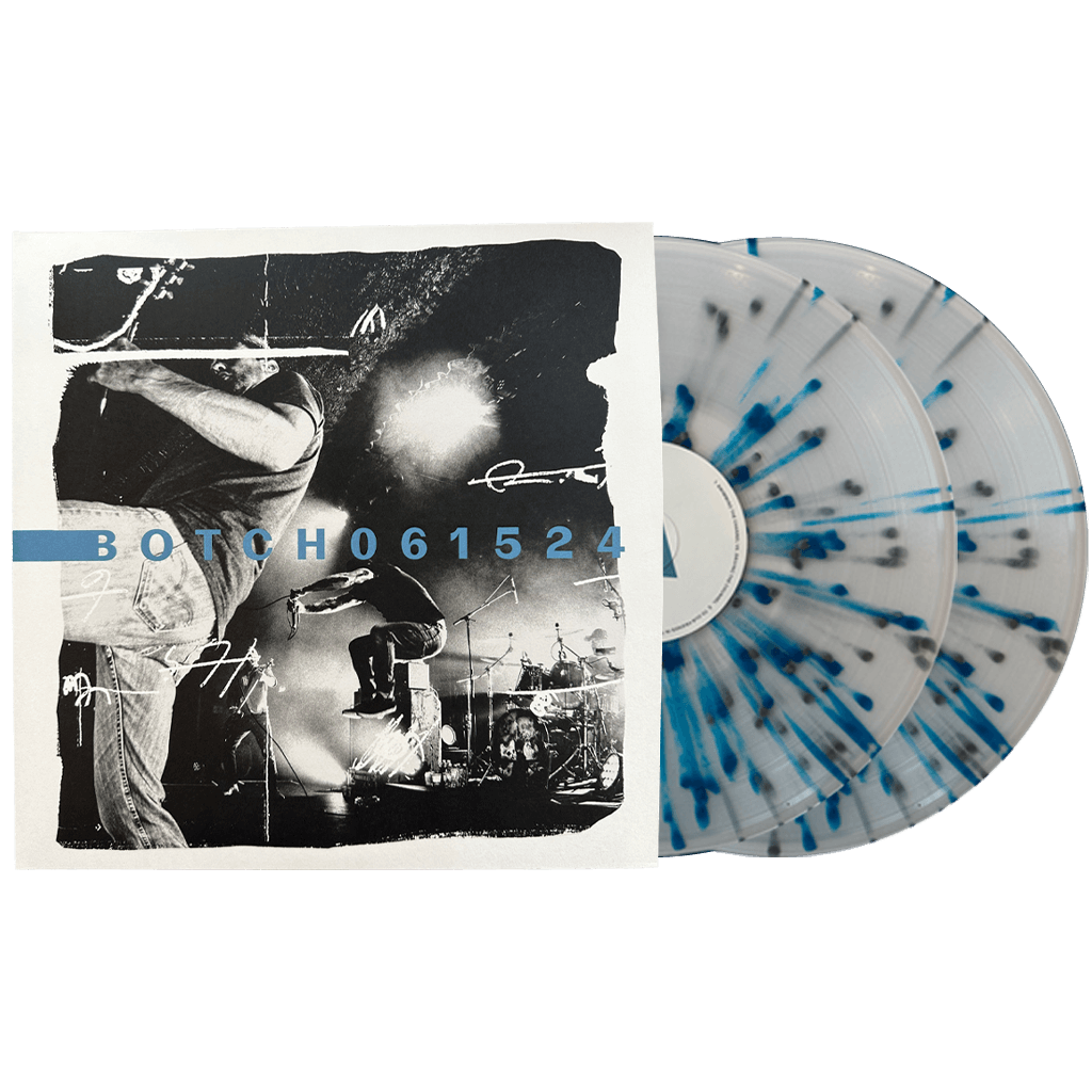 061524 - 12" Transparent with Blue & Silver Splatter 2-LP