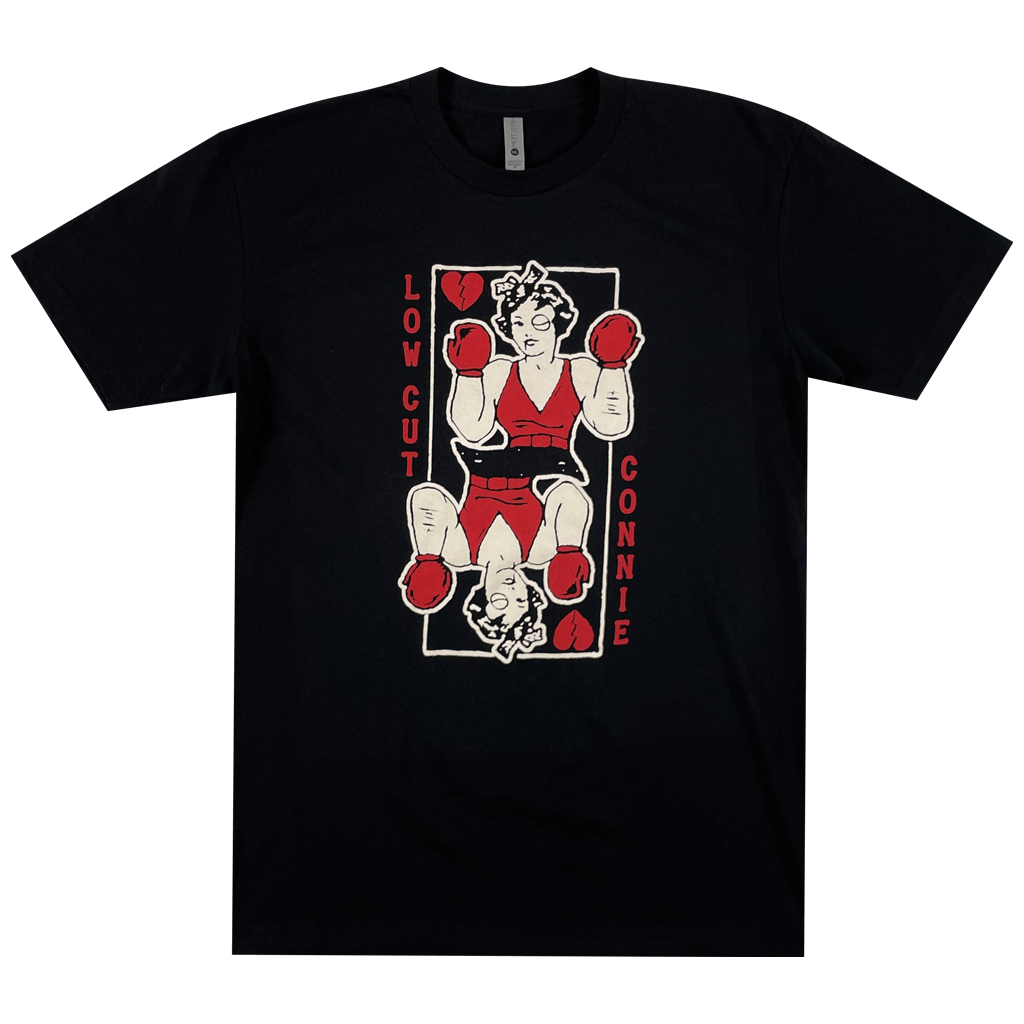 Boxing Girl Card T-Shirt