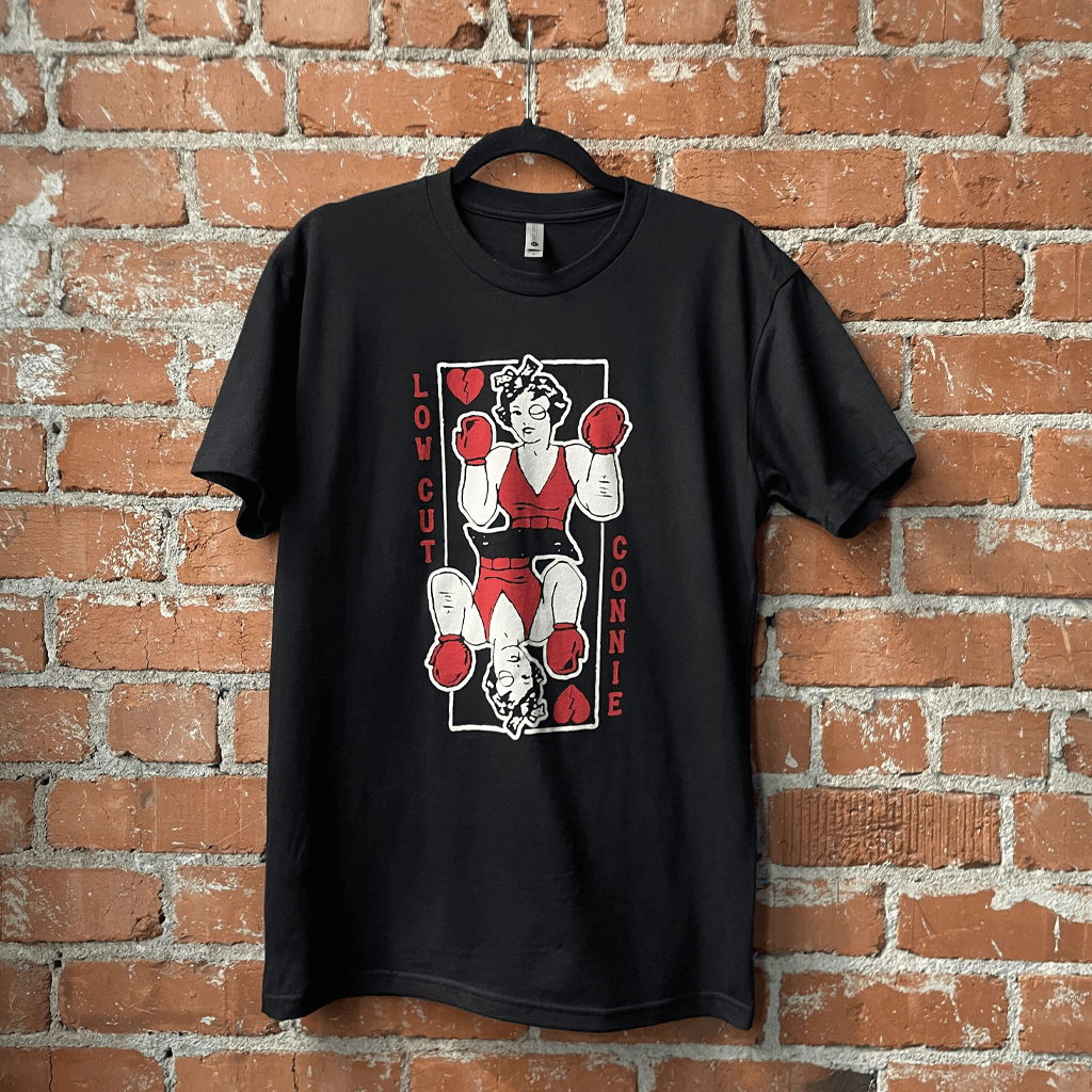 Boxing Girl Card T-Shirt