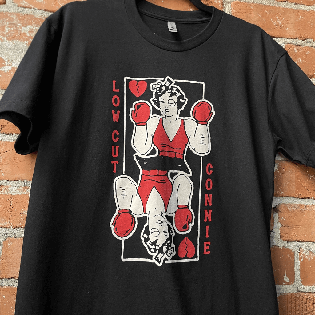 Boxing Girl Card T-Shirt