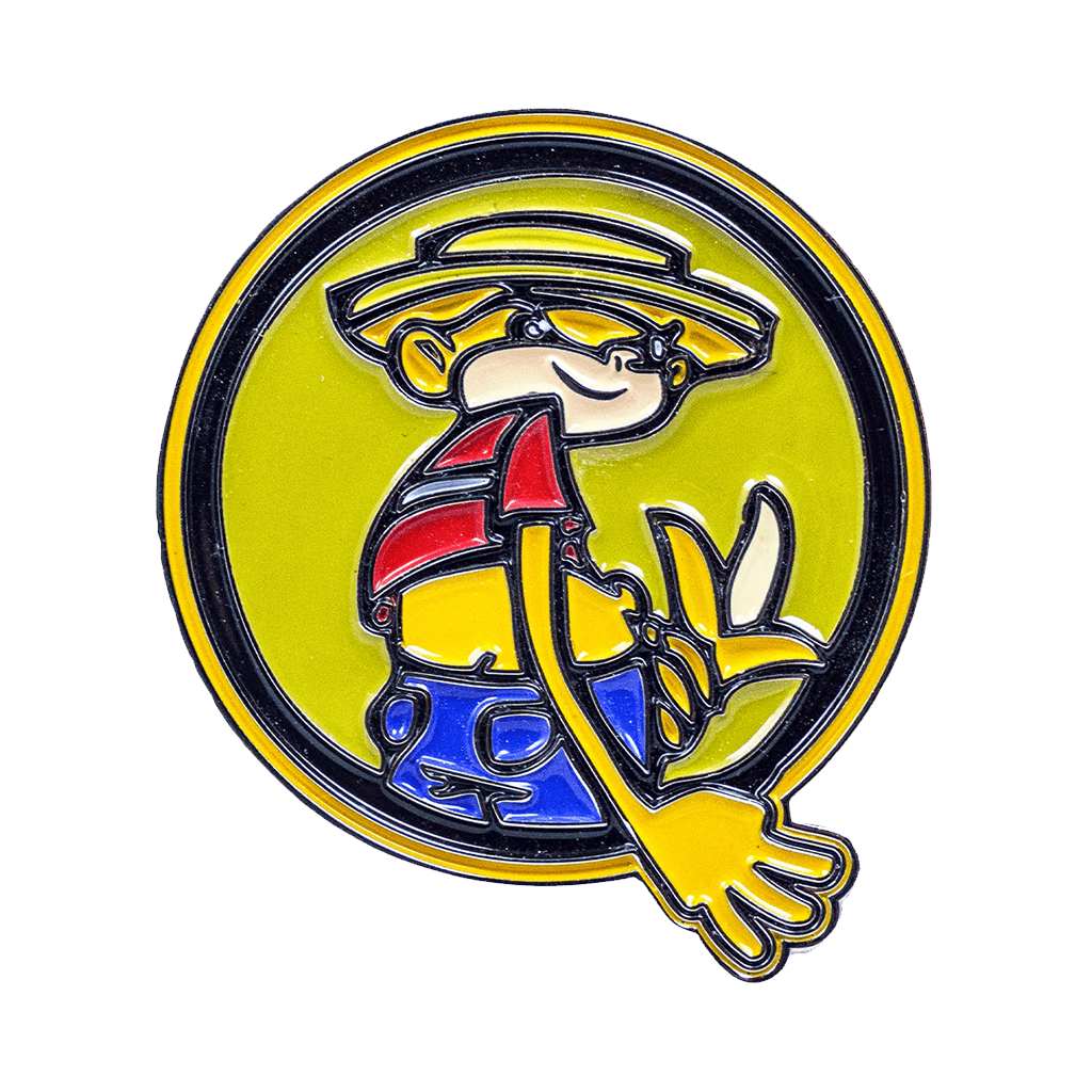 Johnny Chimpo  x Grassroots Pin