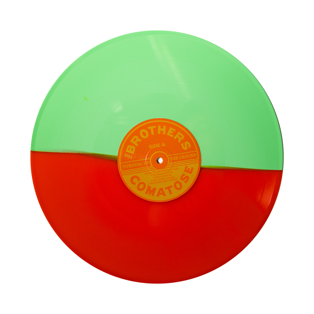 Turning Up The Ground - 12" Red & Green Split Vinyl