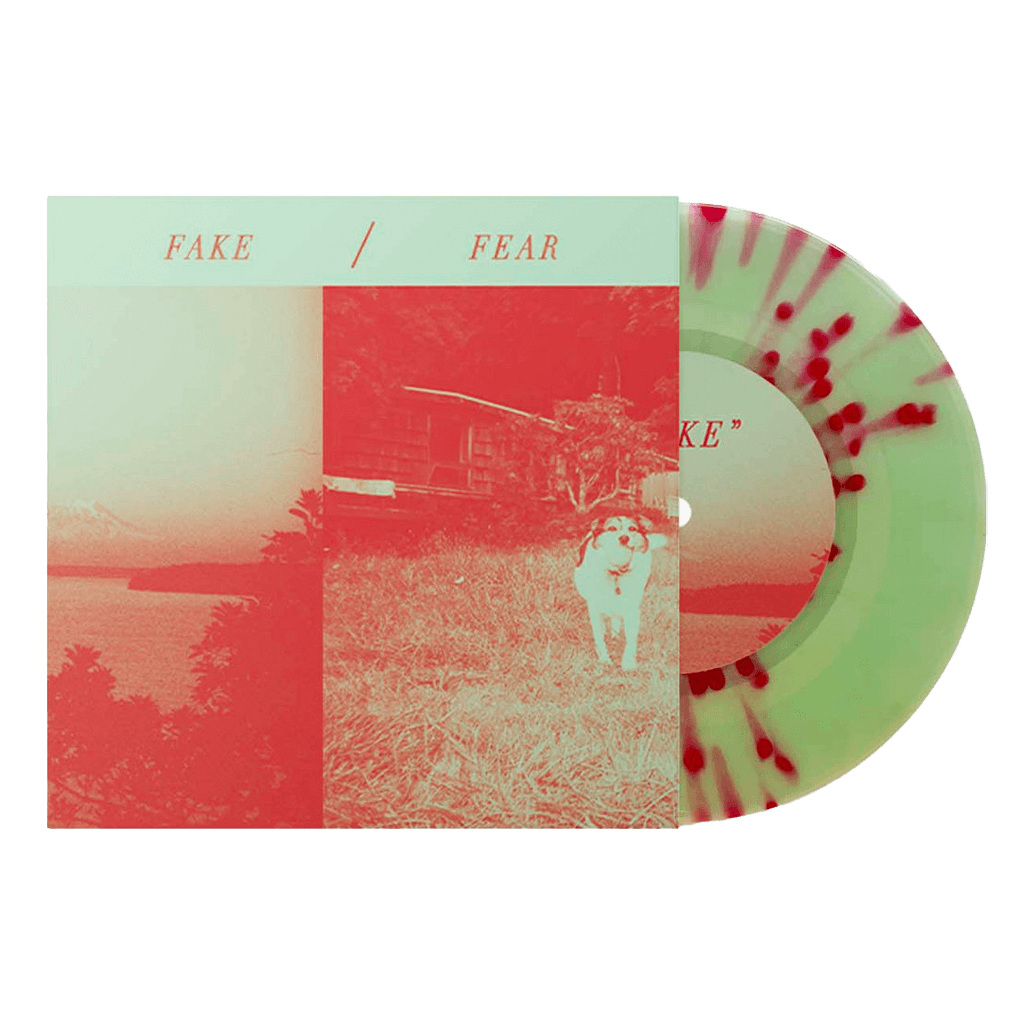 Fake / Fear 7" Coke Bottle/Red Splatter Vinyl