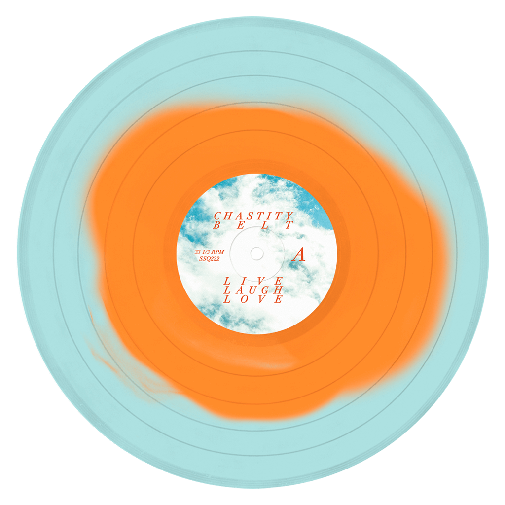 Live Laugh Love 12" Orange/Blue Vinyl