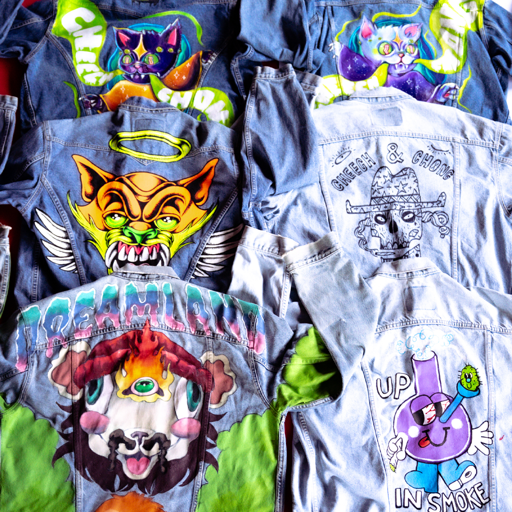 One-of-A-Kind Levi's Painted Jackets (One-of-One)