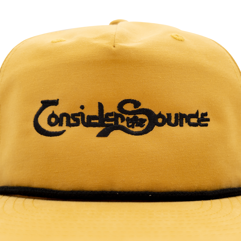 Yellow Classic Logo Snapback Hat