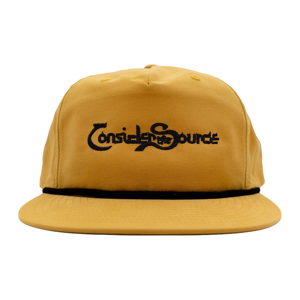 Yellow Classic Logo Snapback Hat