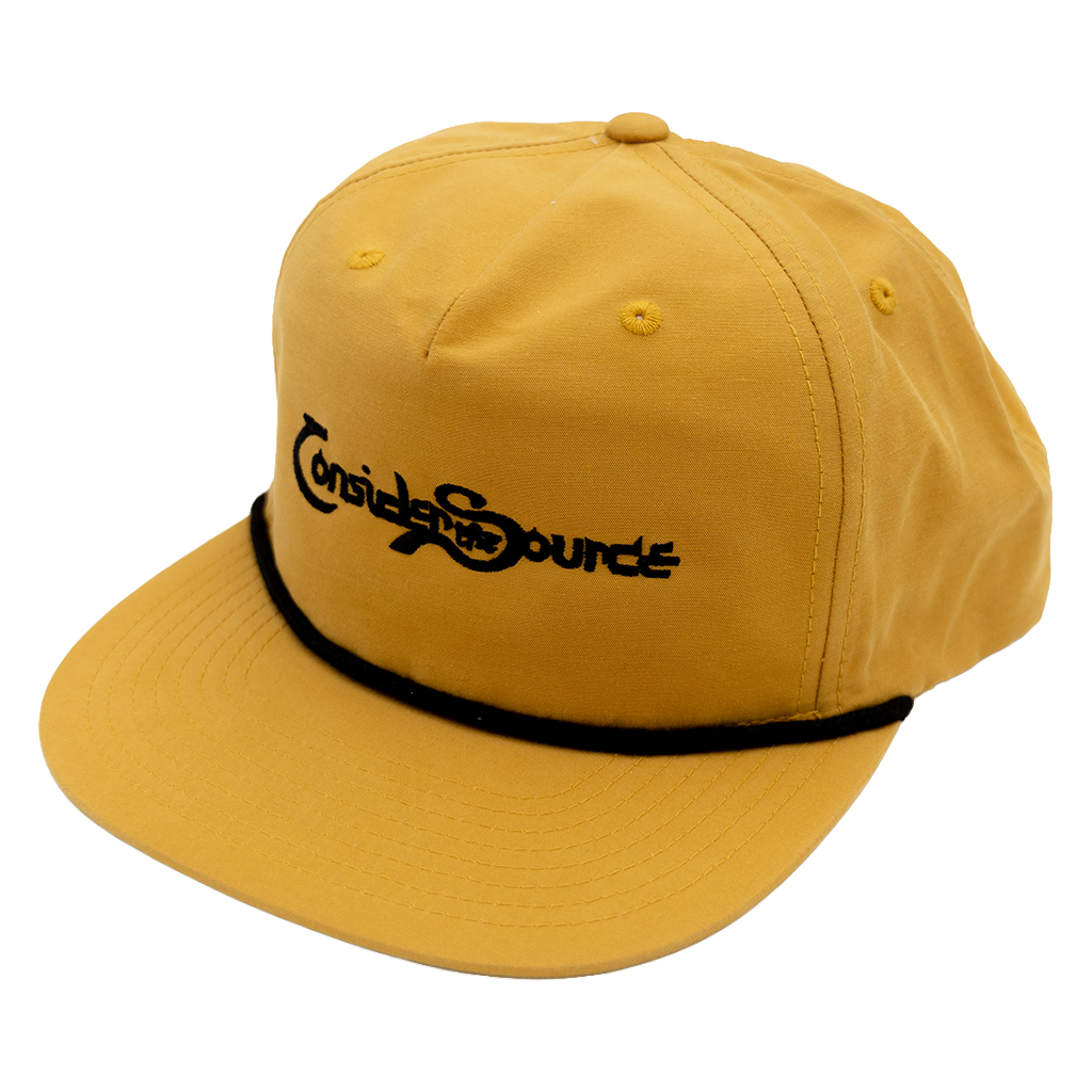 Yellow Classic Logo Snapback Hat