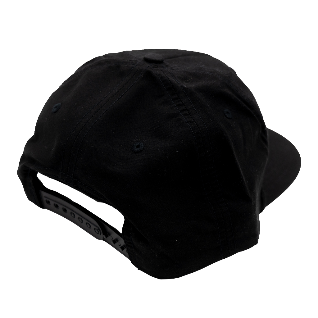 Black Classic Logo Snapback Hat