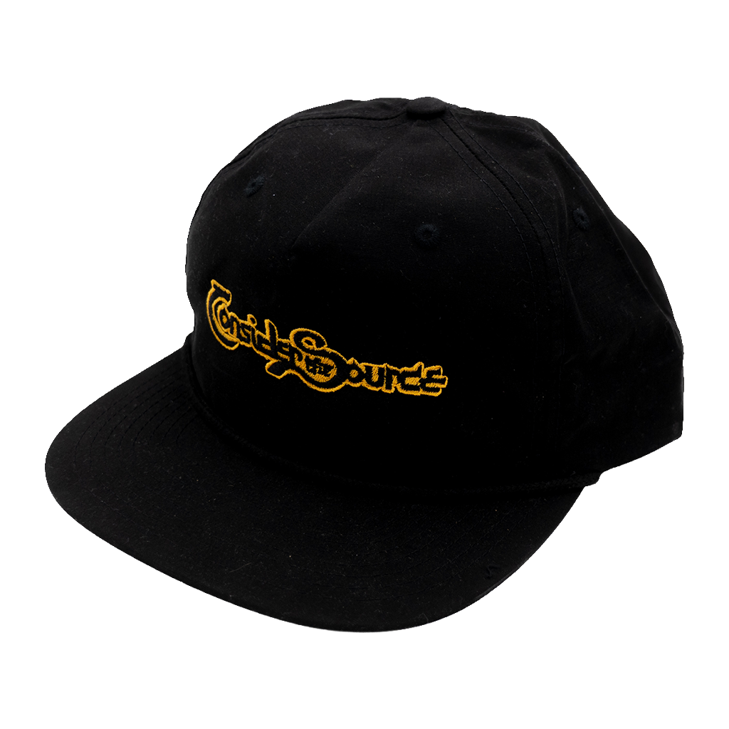 Black Classic Logo Snapback Hat