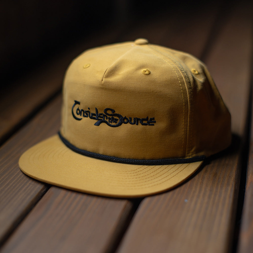 Yellow Classic Logo Snapback Hat