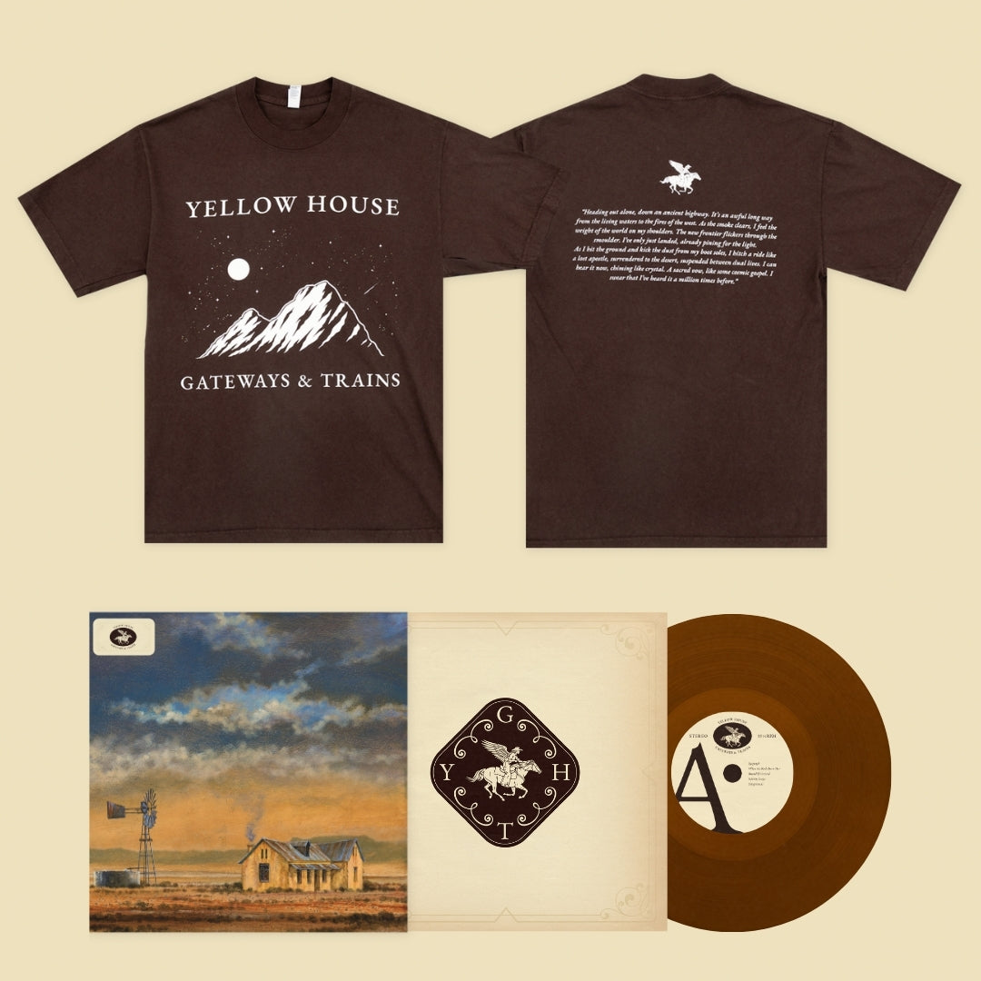 Gateways & Trains Vinyl + Chocolate T-Shirt Bundle