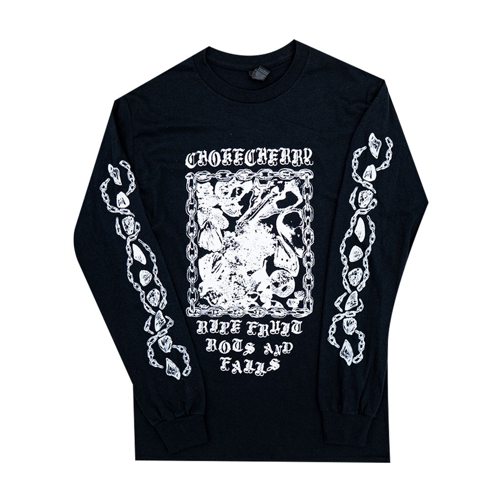 Ripe Fruit Rots and Falls Longsleeve (Black/White)