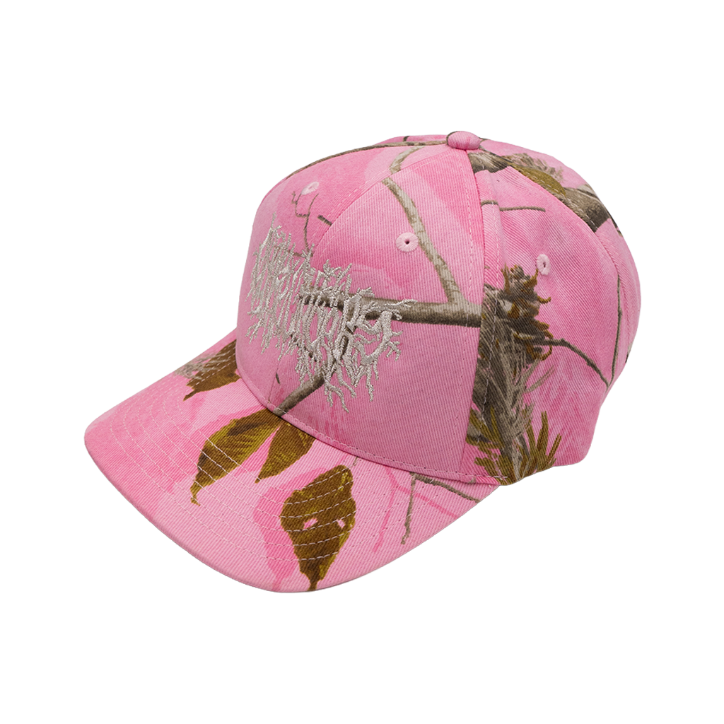 Metal Logo Pink Camo Hat