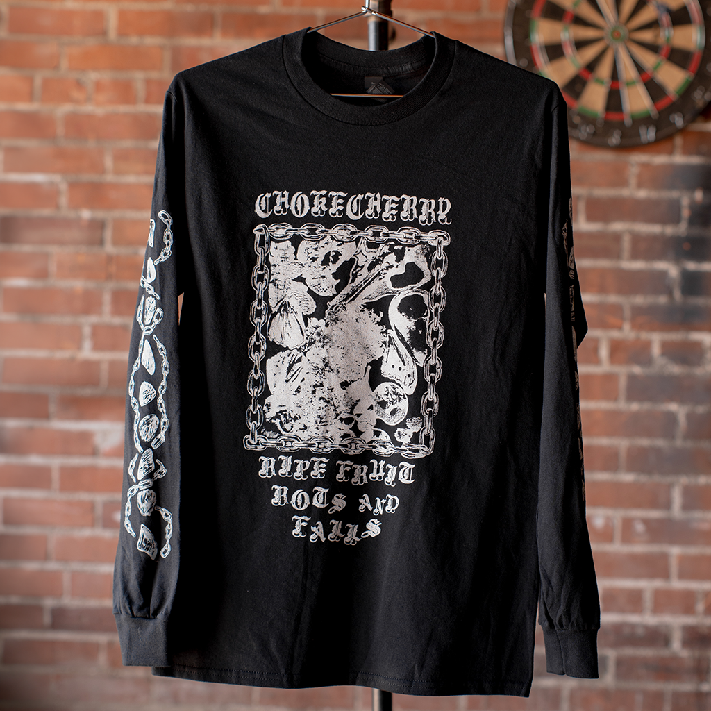 Ripe Fruit Rots and Falls Longsleeve (Black/White)