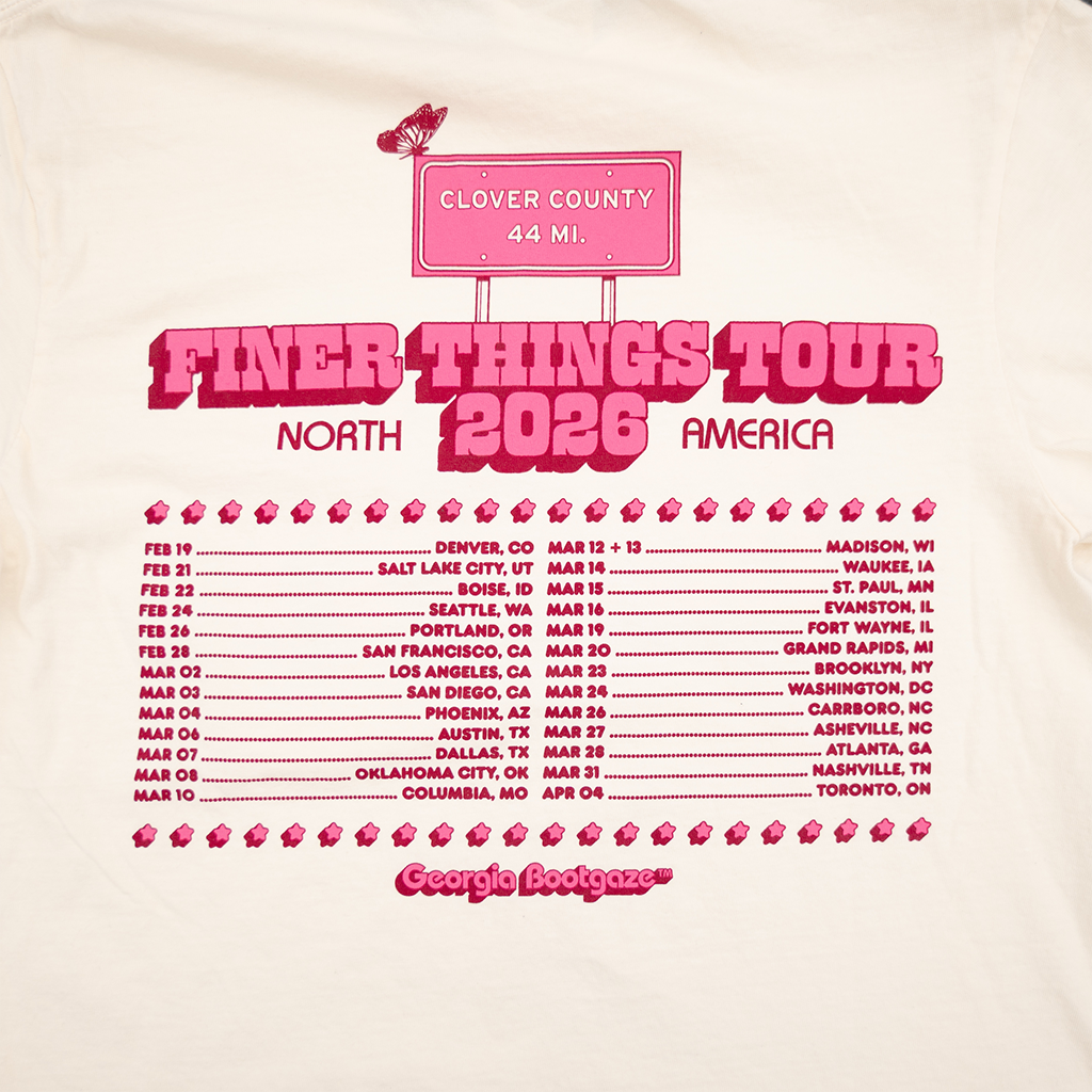 Finer Things 2026 Tour Tee