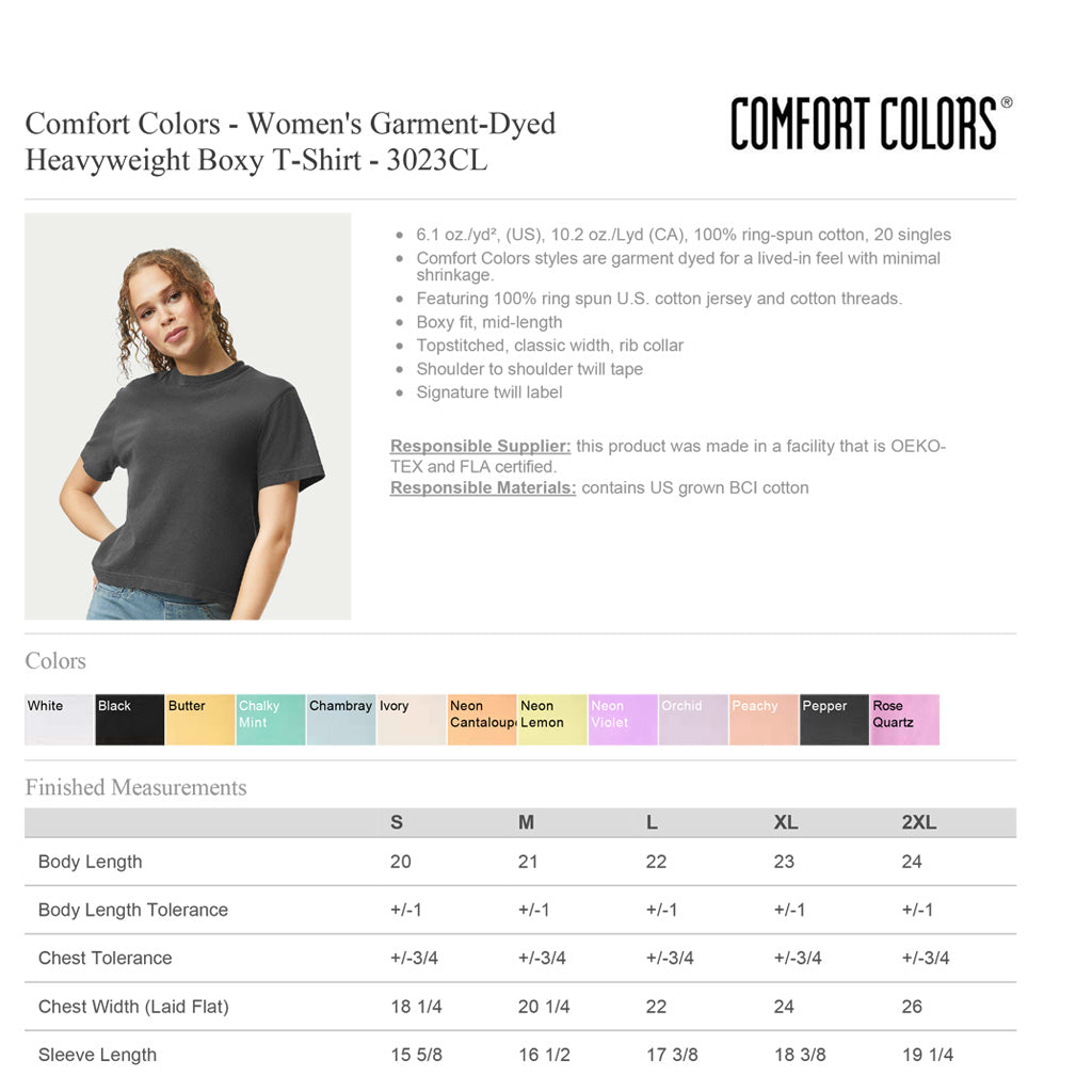 Forget Me Not Boxy Tee