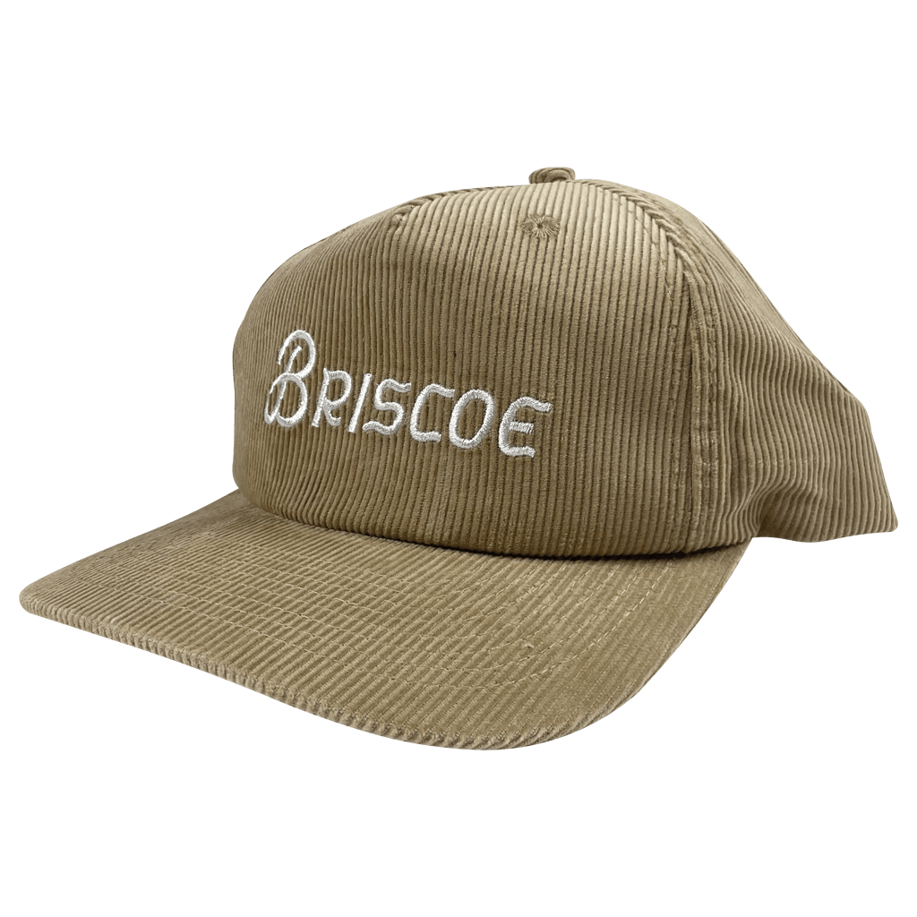 Corduroy Snapback Khaki Hat