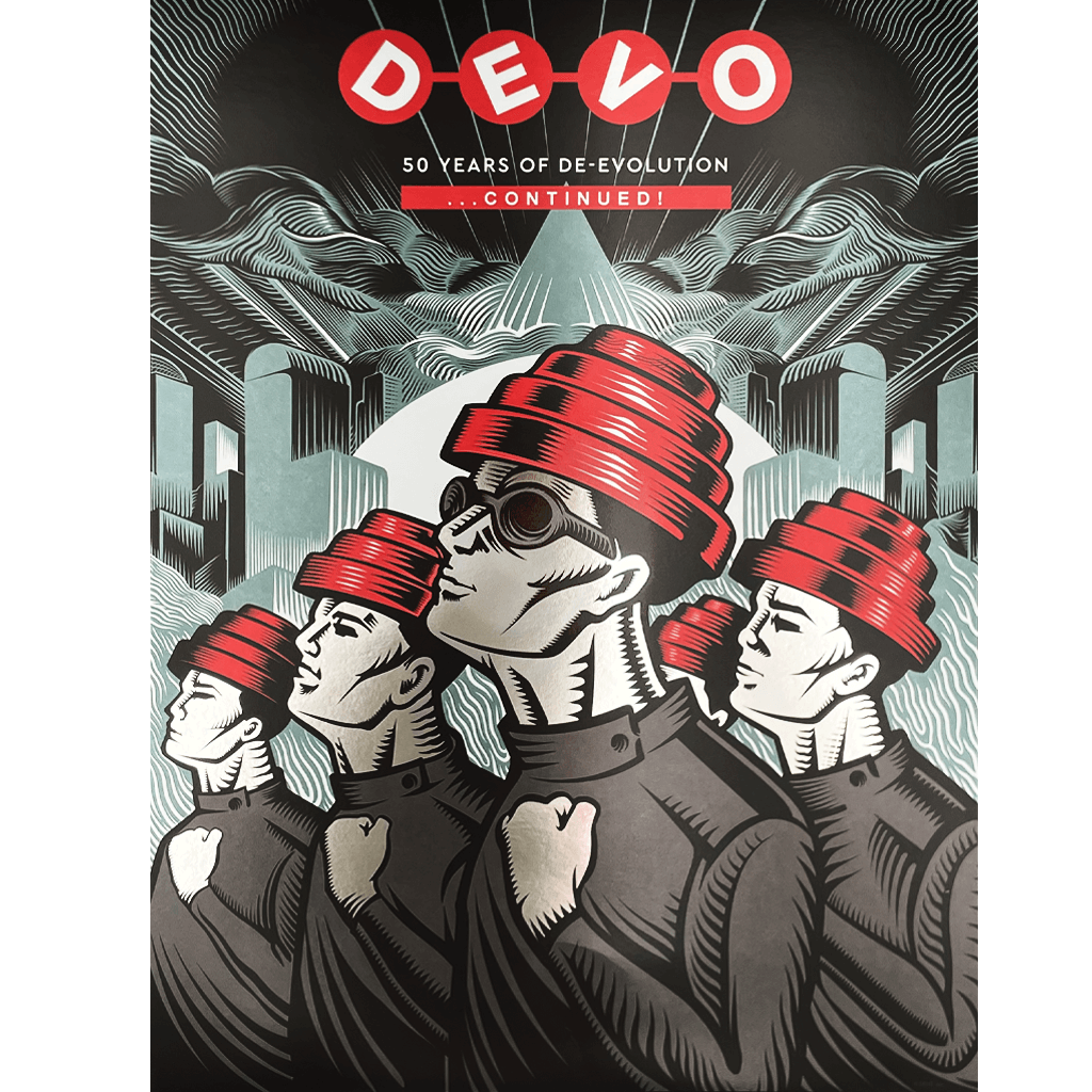Devo - 50 Years of Devolution Reflective Tour Poster