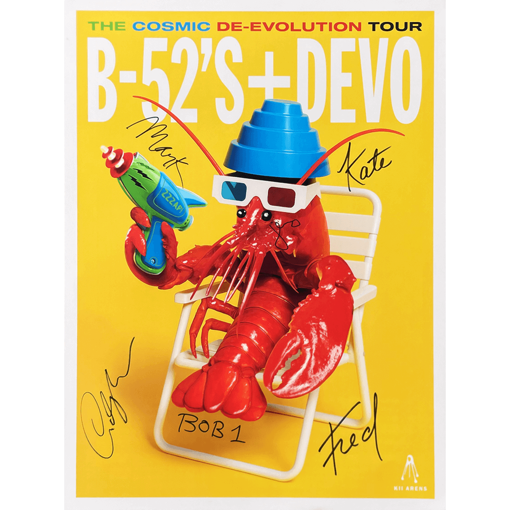 Lobster Signed Poster