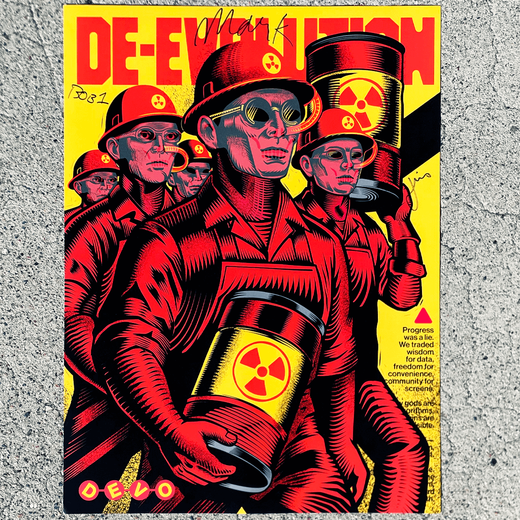 It Takes A Worried Man Signed Poster