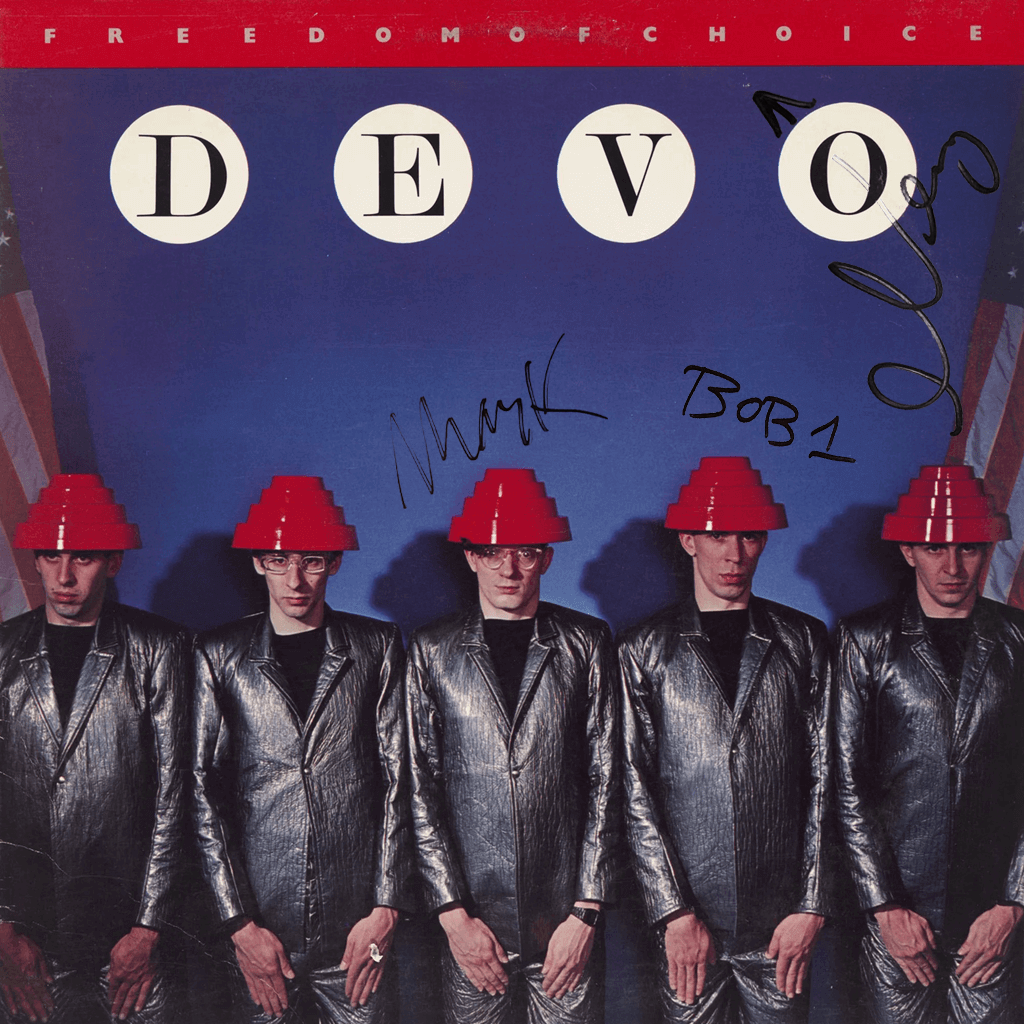 Freedom Of Choice - Signed 12" White Vinyl